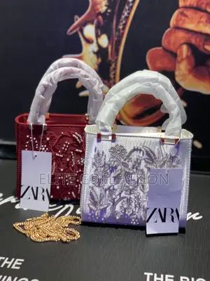 Luxury Embroidered Zara Bag* Available in 2 Colors Quality