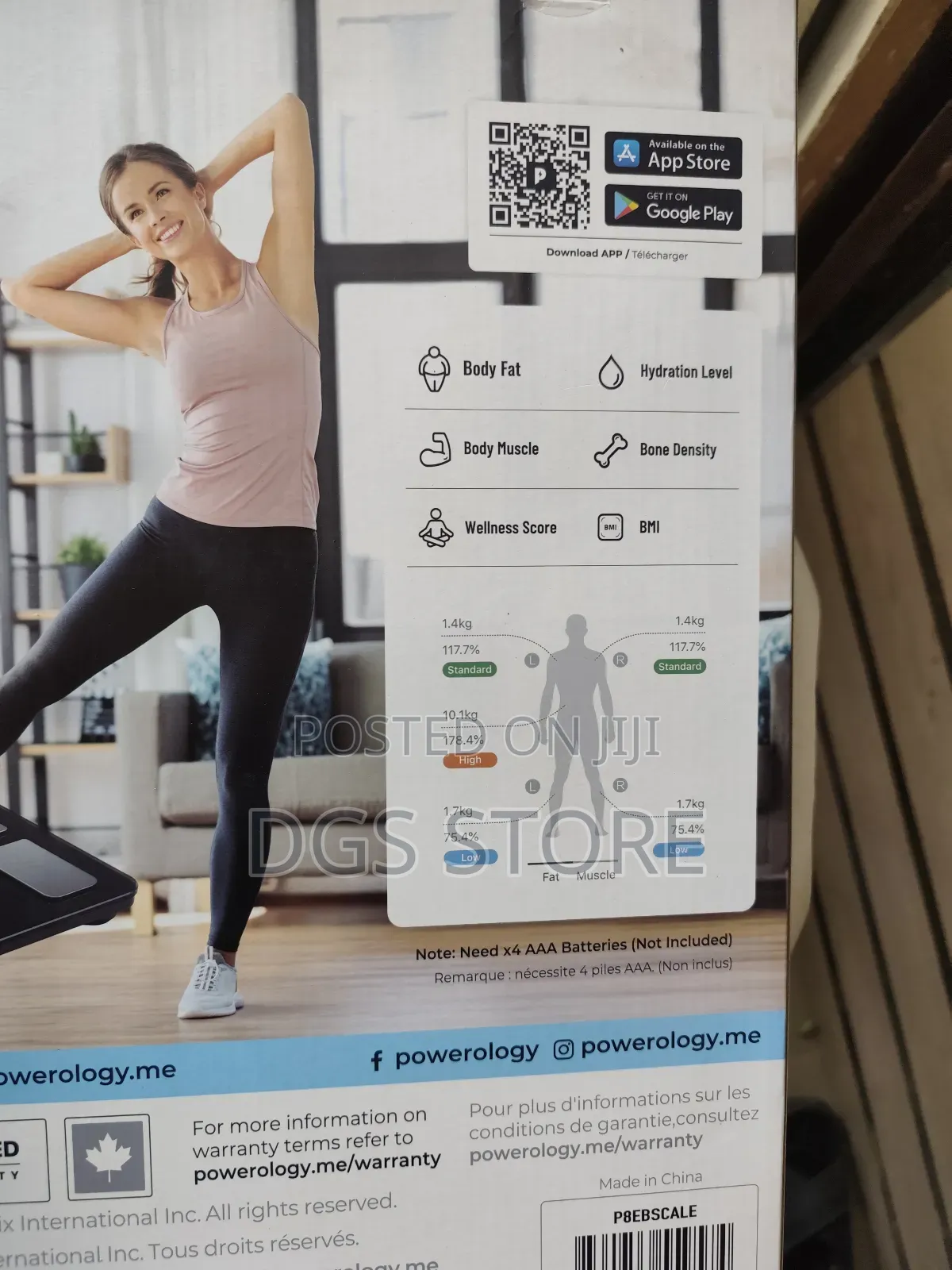 Powerology Advanced Precision Smart Scale