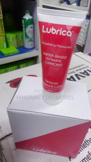 Lubrica Water-Based Intimate Lubricant – Strawberry Flavoured