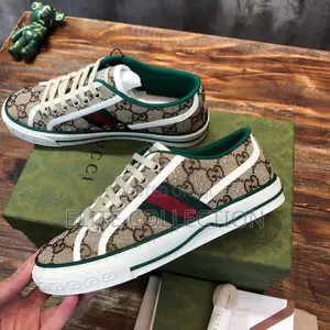 Luxury Gucci Studded Sneakers Gg Glitters*Size 37-43* Quality!