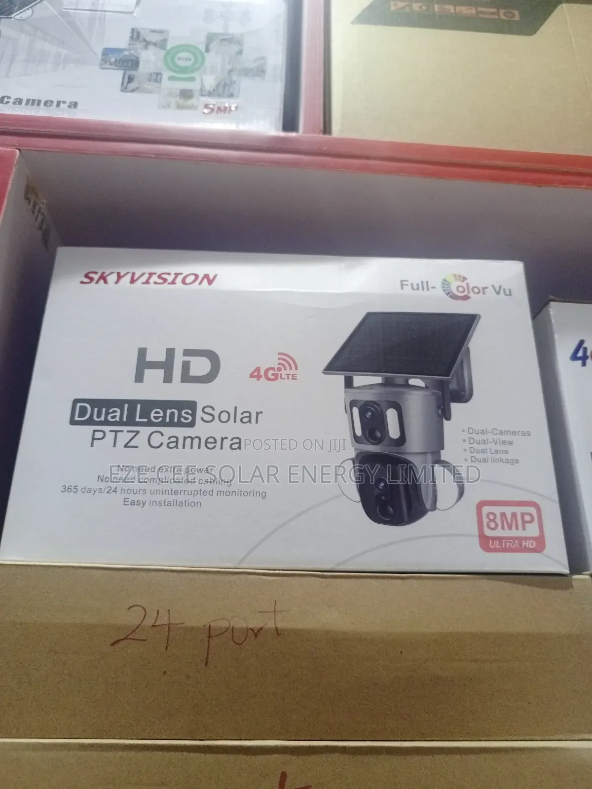 Double Lens Solar Cameras