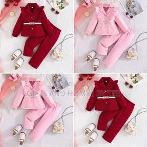 Butterfly Sleeve Suit Set
