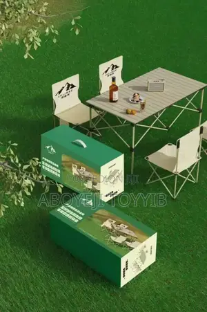 Foldable Outdoor Aluminum Table and Chair
