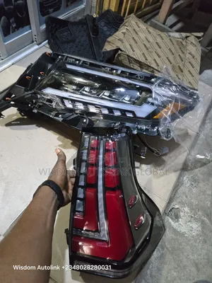Headlights And Backlight For Prado 2018-2023 Lastest Design