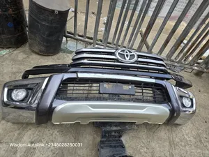 Complete Front Bumper For Toyota Hilux 2015-2020 Iron Bumper