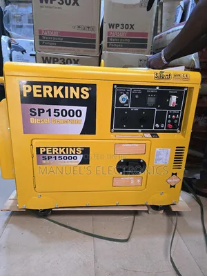 12.5kva Perkins Diesel Soundproof Gen 1years Wty 100%Copper Coil