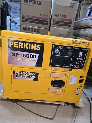 Brand New Perkins Diesel Soundproof Gen 12.5kva 100% Copper Coil