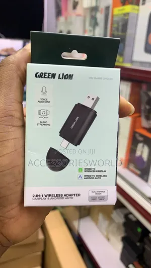 Green Lion 2-in-1 Wireless Carplay Adapter for Android