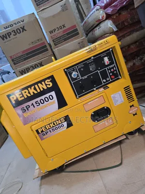 A Brand New Perkins Diesel Soundproof Gen 12.5kva 100% Copper Coil