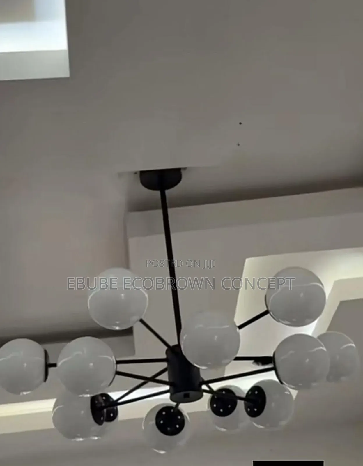 12 Balls Ceiling Fitting Chandelier Light