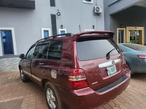 Toyota Highlander V6 AWD 2003 Red