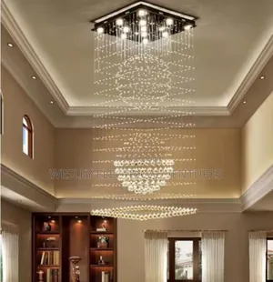 7ft Long Chandelier Light