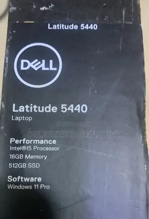 New Laptop Dell Latitude 5440 16GB Intel Core i5 SSD 512GB