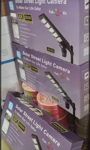 500watts Limited Edition 10 Eyed Solar Street Light With Ubox Camera