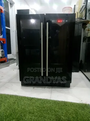 Double Door Built-in Wine Chiller
