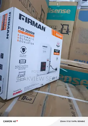 Firman Power Regulator Model FVR-2000w 2000w