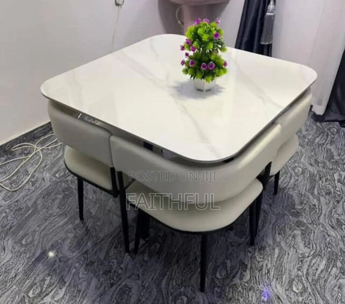 Marble White Center Table