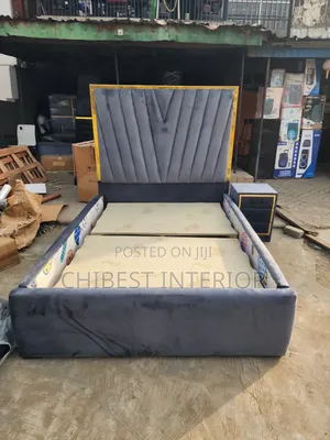 Brand New Padded Queen Size Bed Stand.