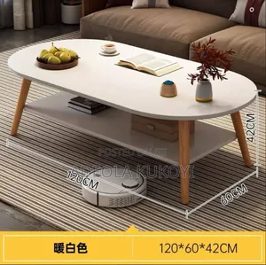 Modern Oval Center Table