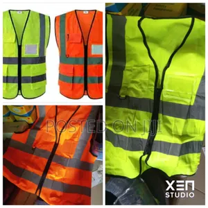 High Quality Reflective Jacket Vest With Pockets