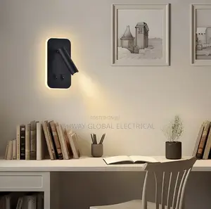 Bedside Wall Light With Usb Charging Port, Swith in the Body