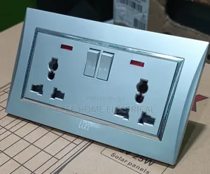 Silver With Ring Switch Socket Set – Modern Durable
