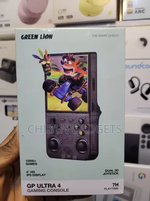 Green Lion Gp Ultra 4 Gaming Console 3000mah Battery, 7h Play Time