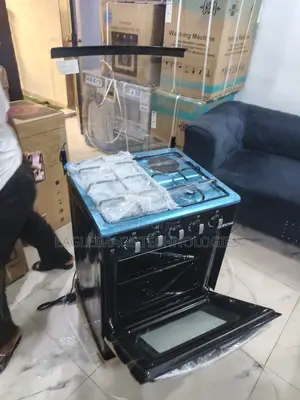 Brand New Aeon 60x60 4 Gas Burner Cooker With Oven Rotisserie