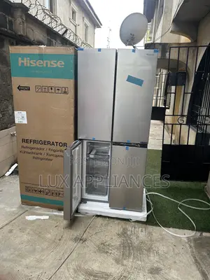 Solid Dependable Hisense Side-by-Side Refrigerator