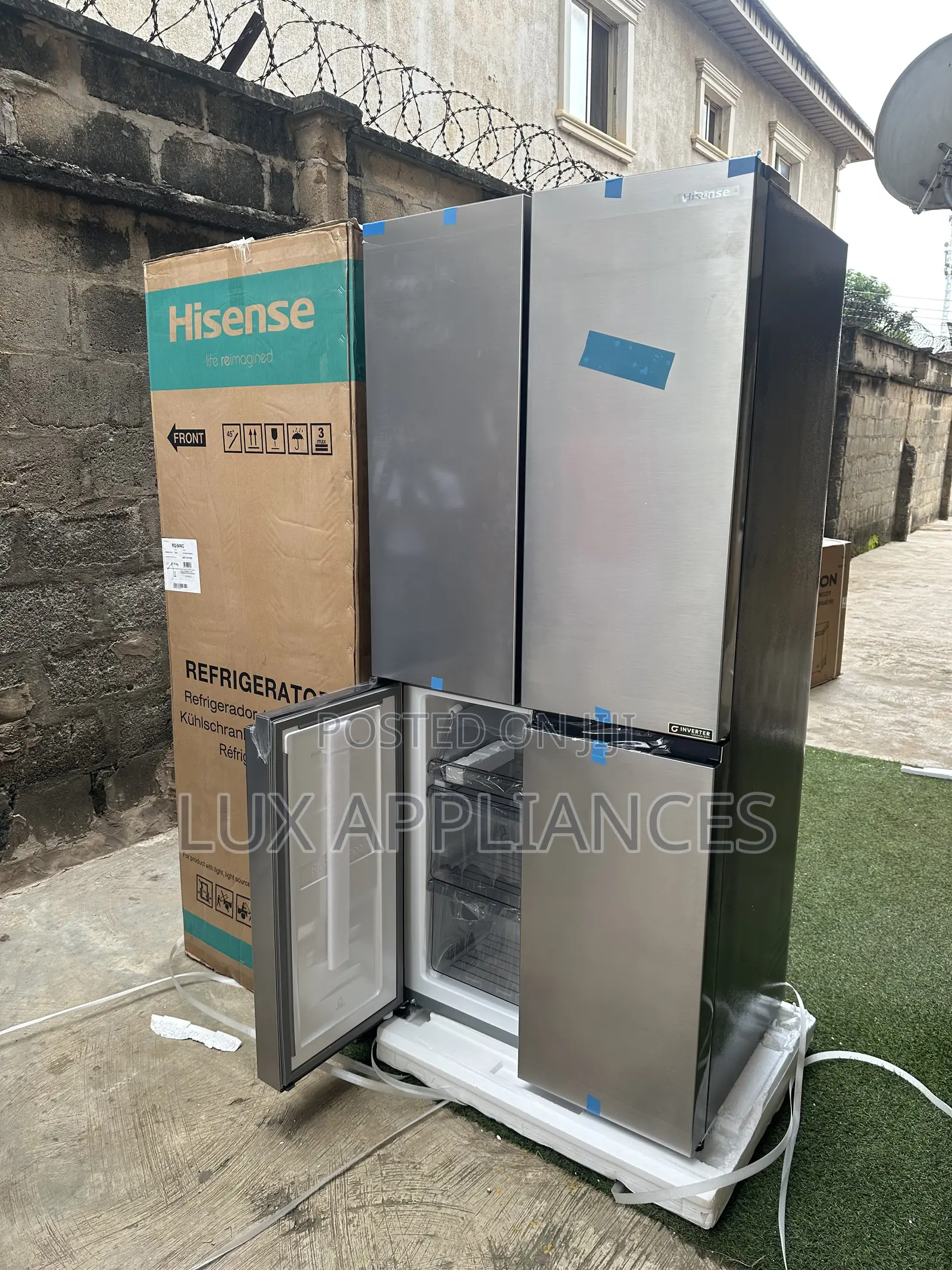 Hisense Side-by-Side Refrigerator – Durable, Efficient Reliable