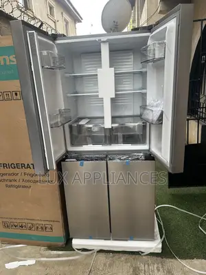 Sturdy Reliable Hisense Side-by-Side Refrigerator
