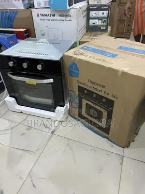Homestar Electric and Gas Oven for Home Hsqmb60-Bk