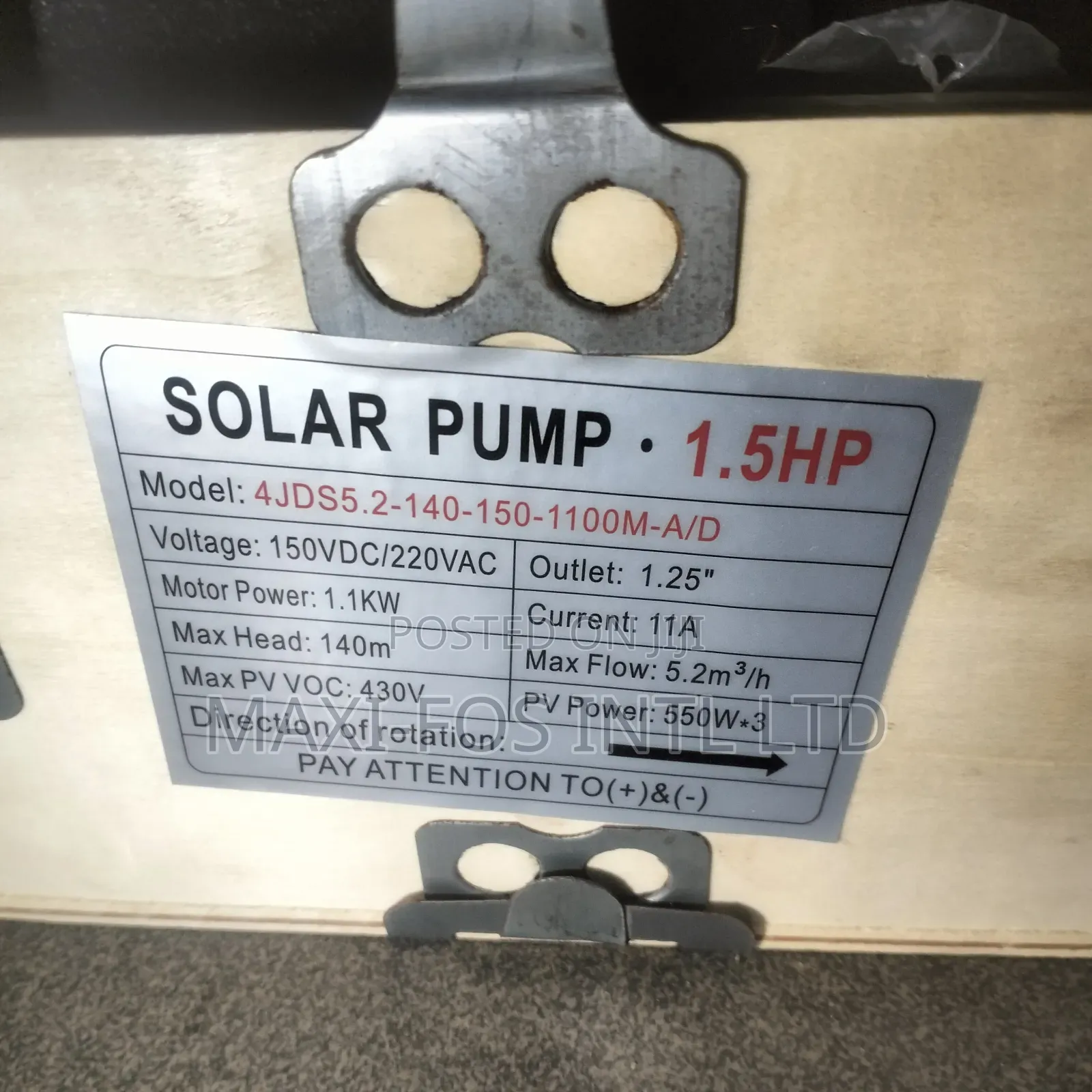 Solar Submersible Pump