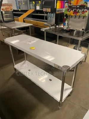 Stainless Steel Work Table With Undershelf