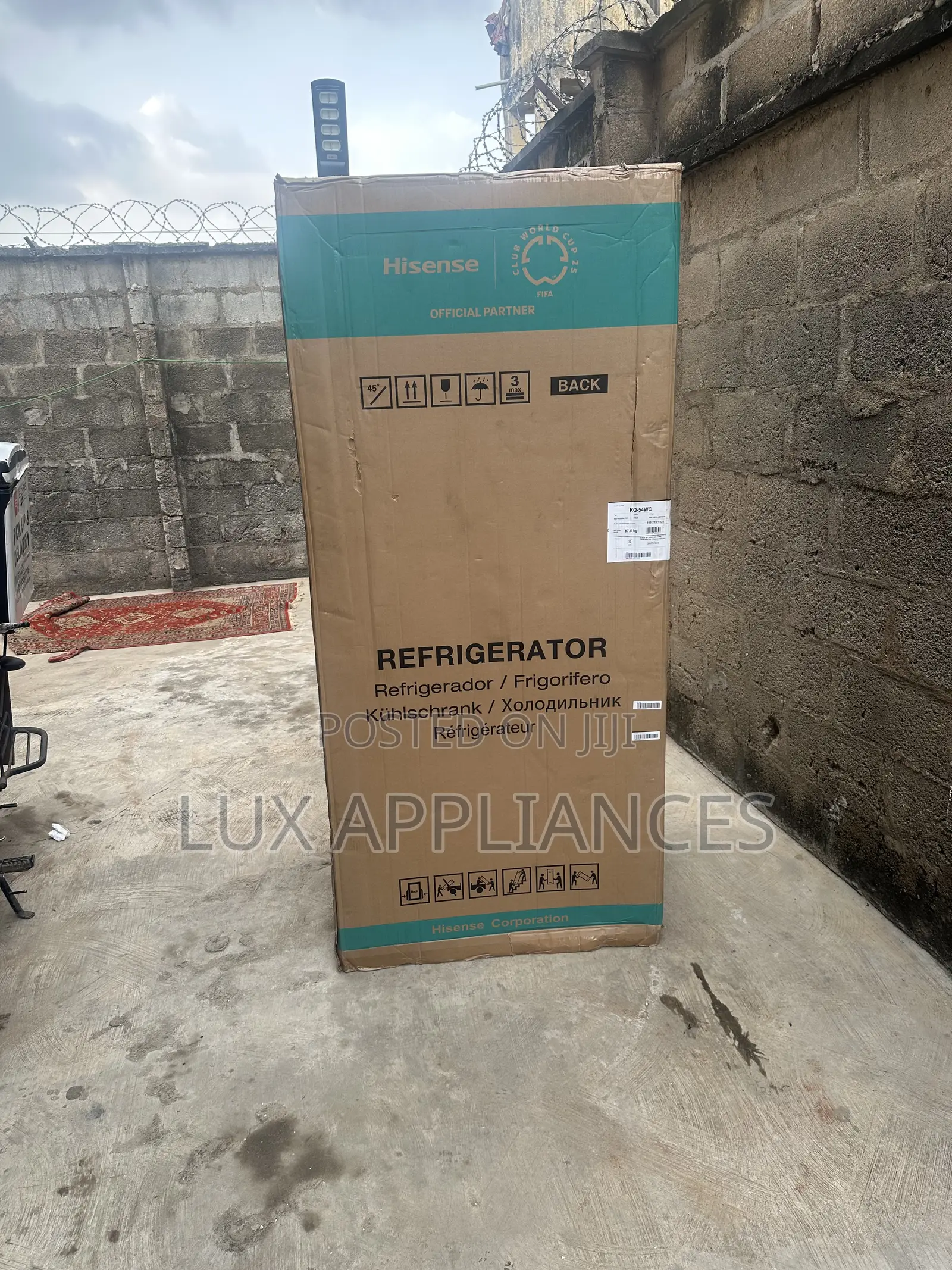 Durable Efficient Hisense Rq-54wc Refrigerator