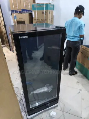 Original New Snowsea 270l Upright Showcase for Shops/Bars