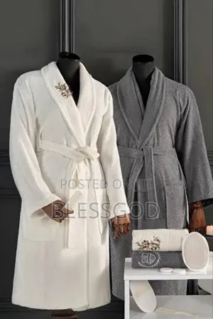 Quality Bathrobe and Towel