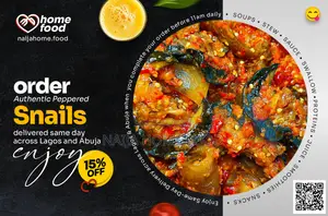 Order Peppered Snails Proteins From Naija Home Food Across Lagos Abuja