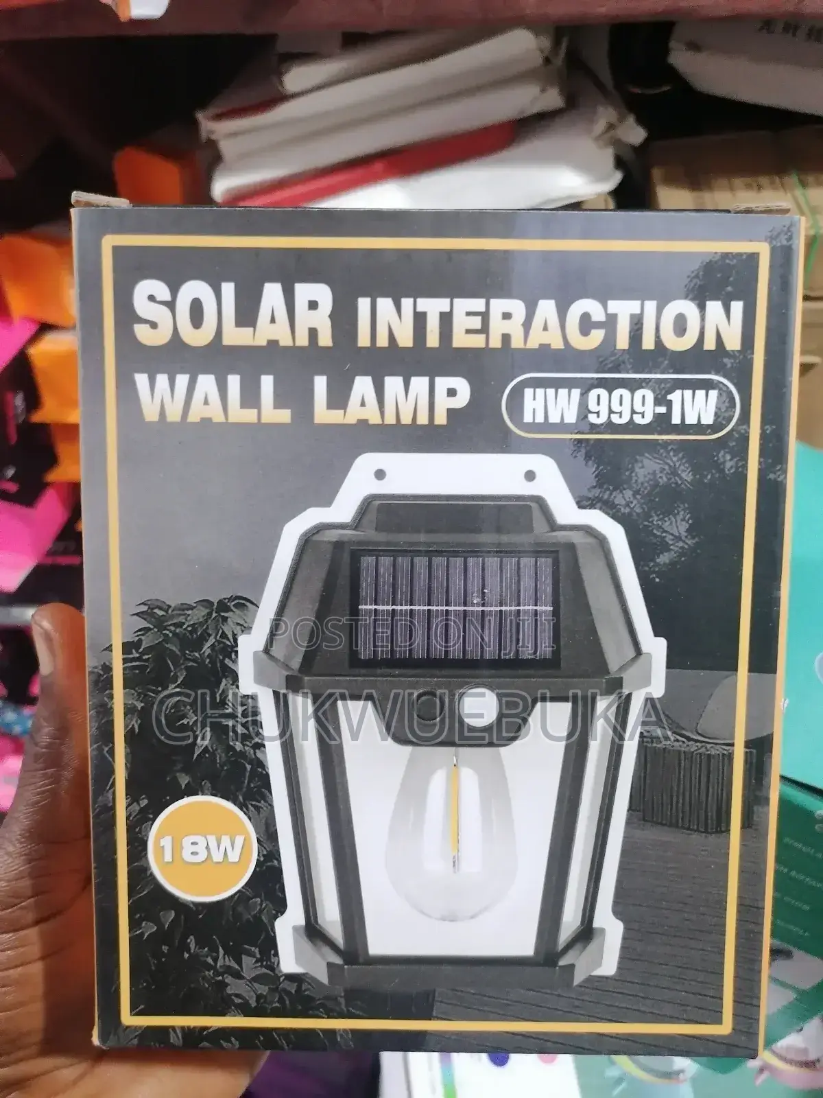 Solar Interaction Wall Lamp Light