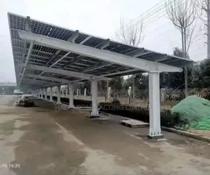 Solar Car Port Fabrication