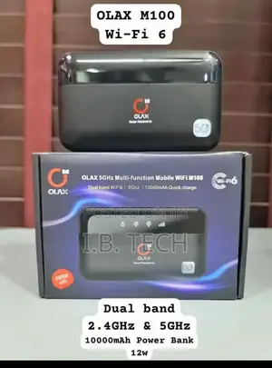 Olax 2 in 1 M100 10000mah Power Bank With Wfi 6 5g
