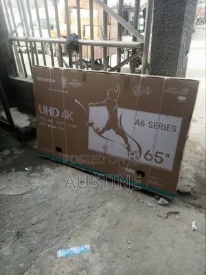 Brand New Hisense 65" Smart Tv>Bluetooth>Flameles>Netflix>Uhd>Wi-Fi