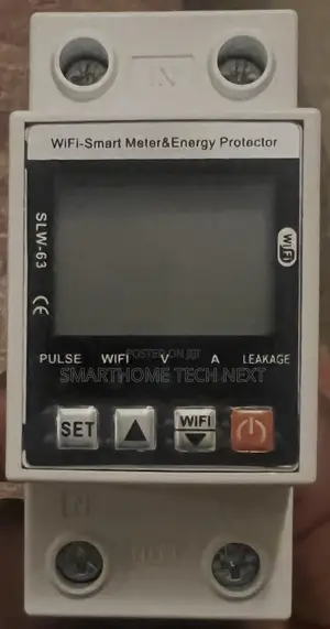 Tuya Wifi 63a Smart Circuit Breaker With Energy Monitoring