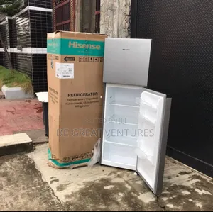 Brand New Hisense 200litter Double Door Refrigerator√Silver Colour√