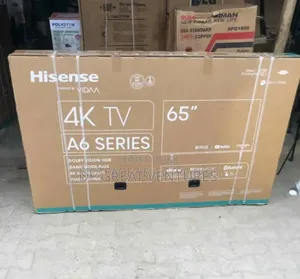 Brand New Hisense 65" Smart Smart Tv√Bluethoot√Flamelless√Netflix√