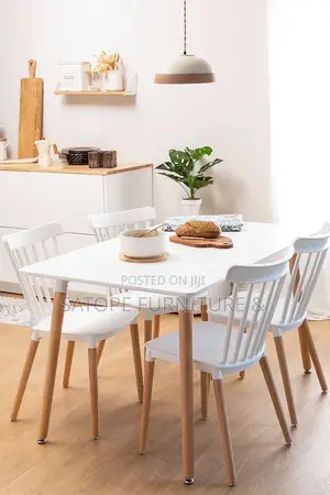 Simple Design Dining Set by 4
