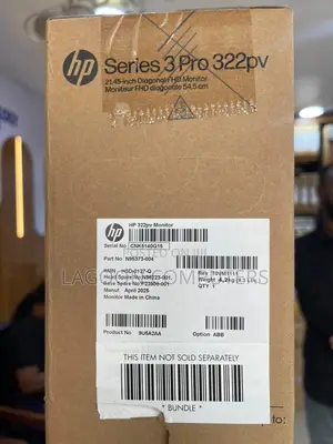 Hp Series 3 Pro 322pv (21.45 Inch) Full Hd Monitor*
