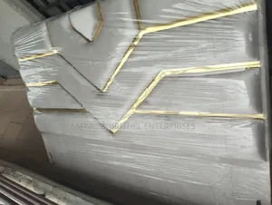 6/6 Cream Color Bedframe