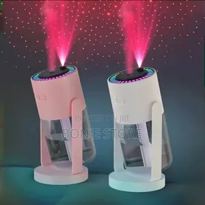 250ml Led Light Flame Aroma Diffuser Ultrasonic Humidifier + Free Oil