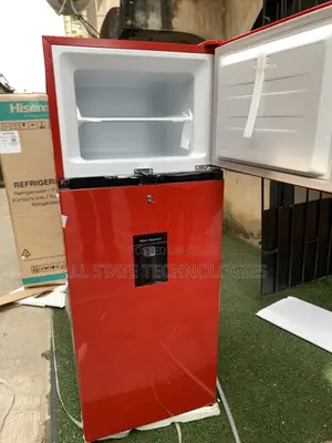 Hisense Ref 205 DRB Red Double Door Refrigerator – 204 Litres
